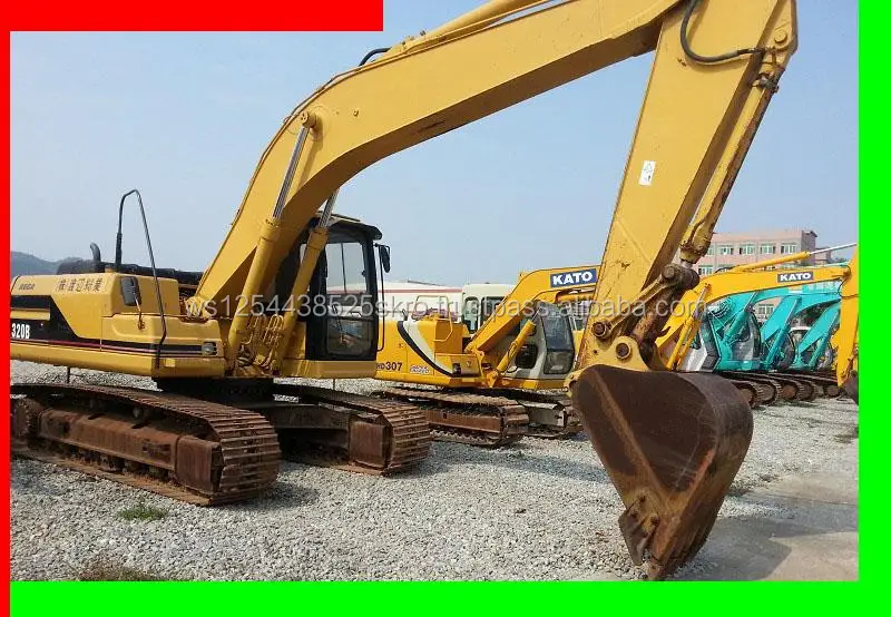 low working hours used caterpillar 320b/320c/320d excavator made in JAPAN