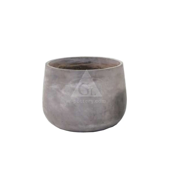Low Brooklyn Concrete Pot