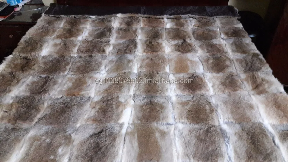 Rabbit Fur Blanket