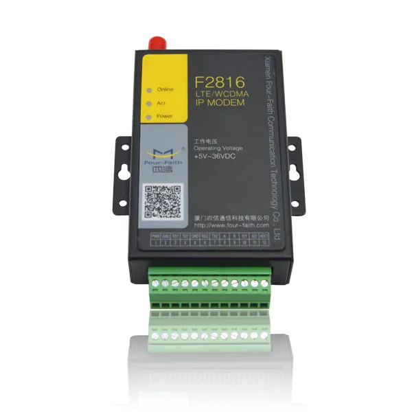 F2416 Electrical energy meter gprs gsm modem m2m 3g modbus i/o modem cellular gprs dtu modem