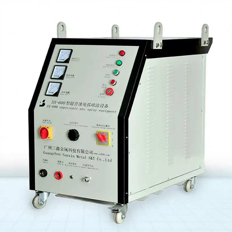 Coatings, automated metal spraying metallization thermal spraying equipment