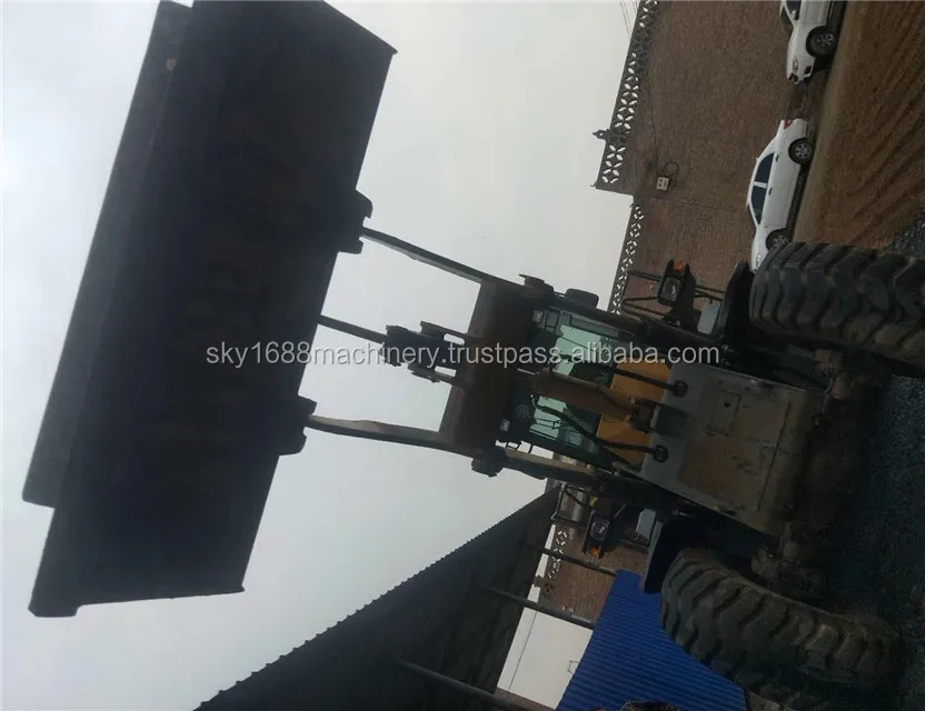 Chinese used LG953 /LG856/LG855 used wheel loader with cat engine/chinese loader 856  wheel loader