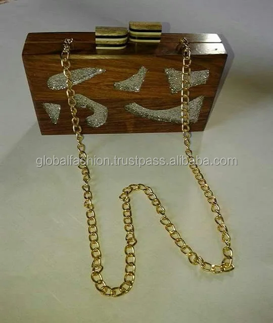 Indian Ethnic Resin Clutch Purse Fashionable Ladies Party Bag Wedding Women Resin Purses Evening Clutch Bag for Women