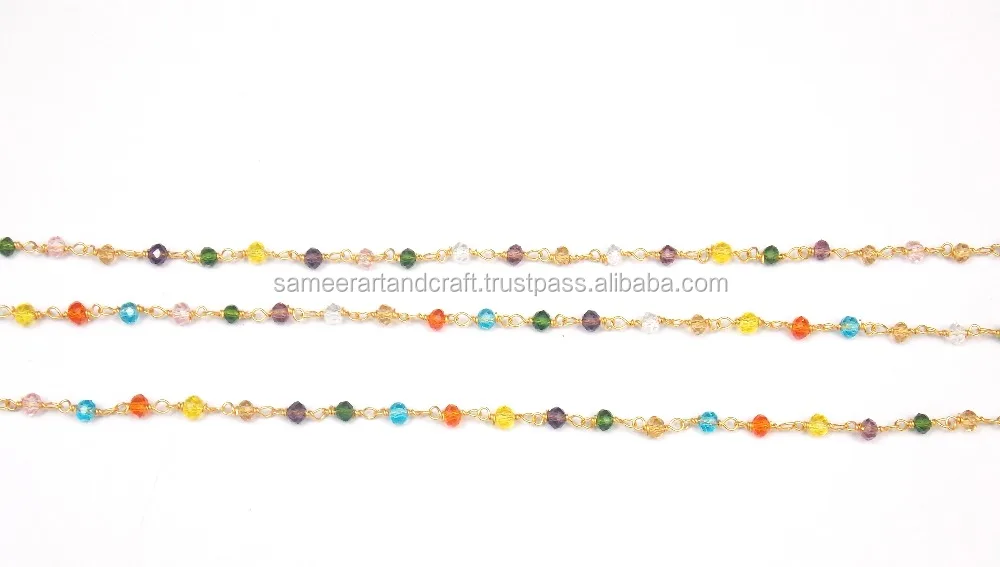 Multi stone quartz 925 sterling silver Natural Layered Waist Multi Gemstone wire wrapped rosary Coin Charm chain