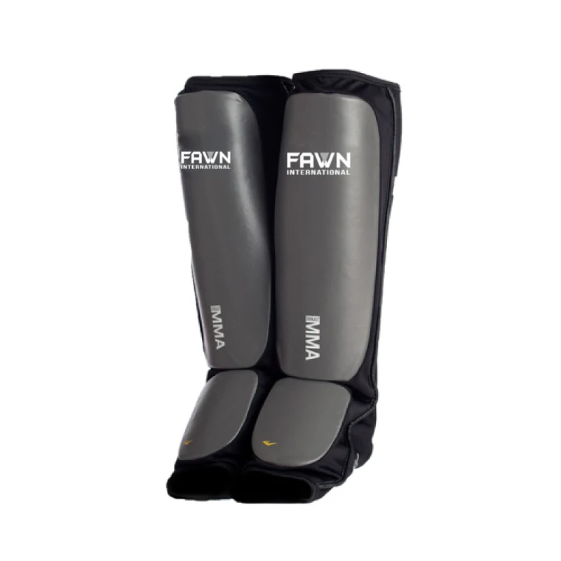 Muay Thai Boxing Shin Pads Shin Guards Extreme w/ Knee Cap