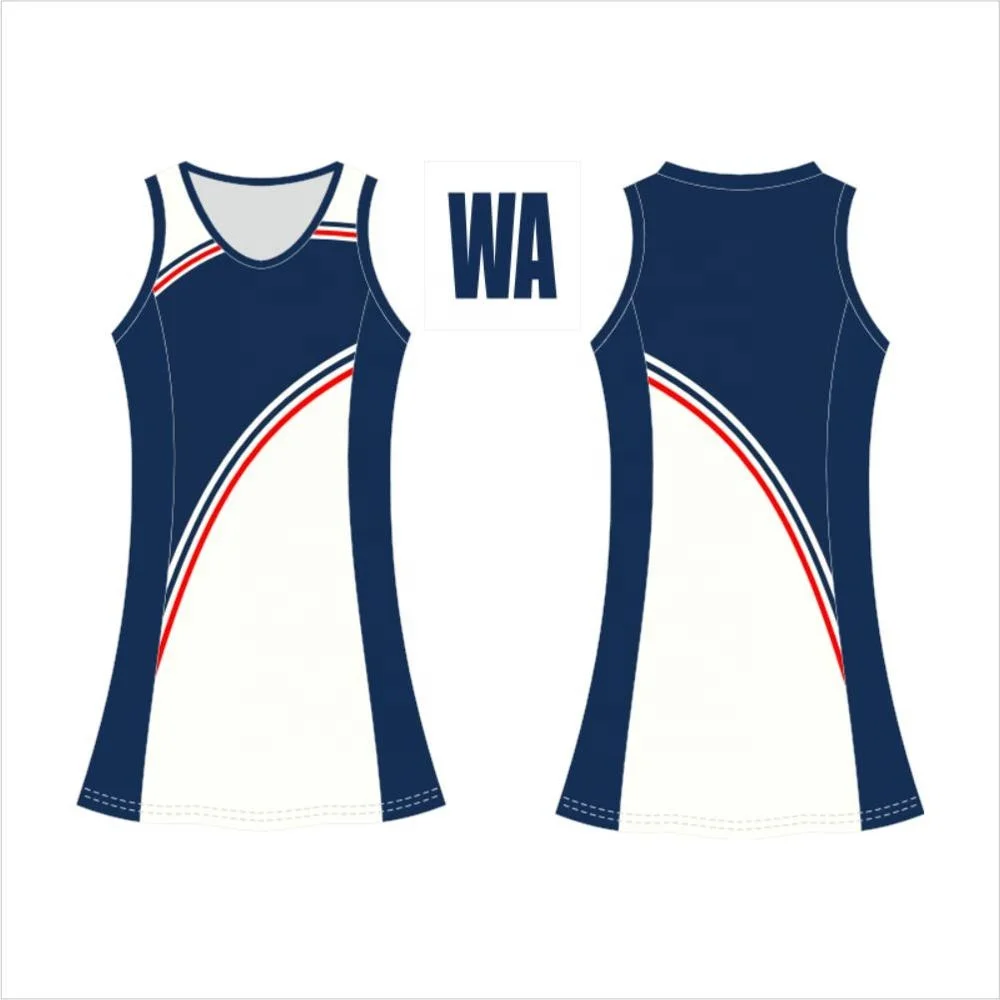 
sublimation netball dress with bib 2021 