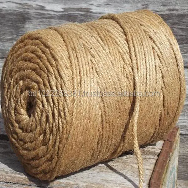 CB Quality 6 MM Color Jute Rope jute battling rope, natrual and envriomental 100% natural jute hemp rope