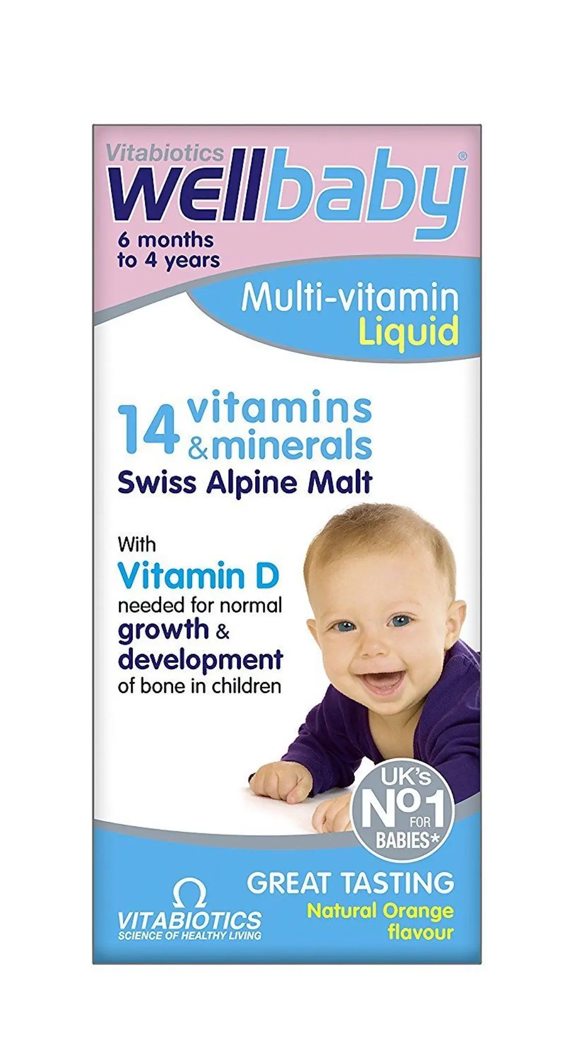 
Vitabiotics Wellbaby Multi-Vitamin Liquid, 150 ml 