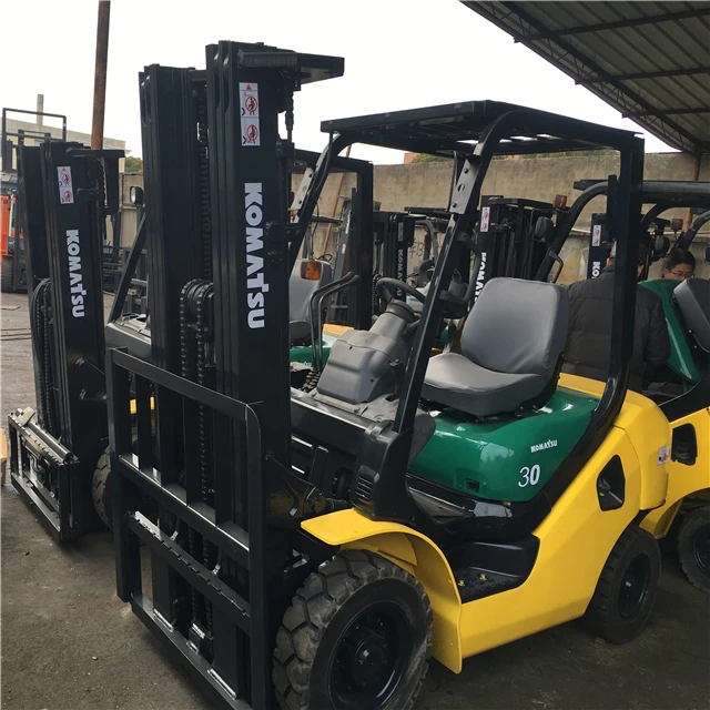 Вилочные погрузчики Komatsu FD30 б/у, на продажу, вилочные погрузчики Komatsu 3 тонны, Япония, оригинал