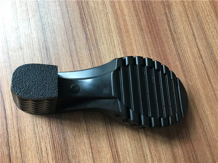 china fashion pu sole for Comfortable high heel making