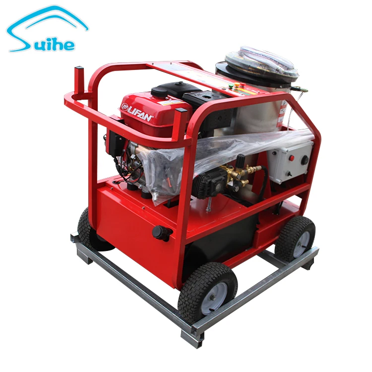 Movable High Pressure Hot Water Pressure Washer For Vehicle cleaning