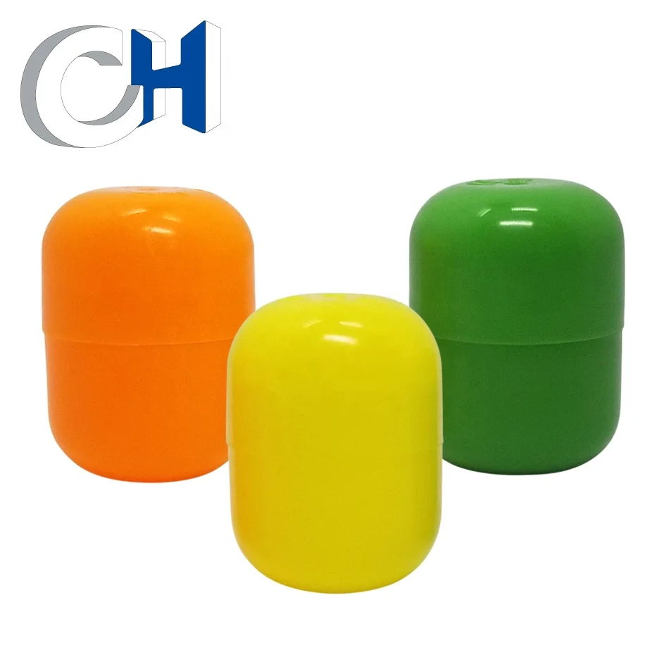 
Promotional Creative yellow Plastic Capsules 