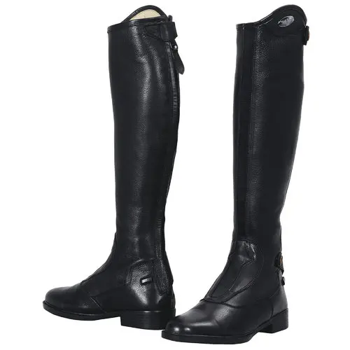 
Polo Men Horse Riding Leather Long Zipper Ridding Real Leather Boots Tall Boots. 