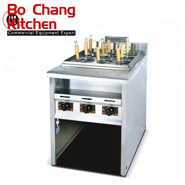 commercial cheap price hot sale counter top gas pasta cooker for catering