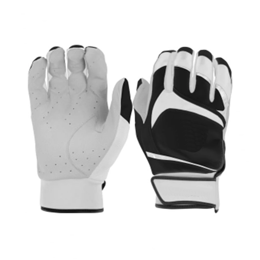 Best quality Wholesale price Pakistani Made Top Custom leather Baseball Batting Gloves