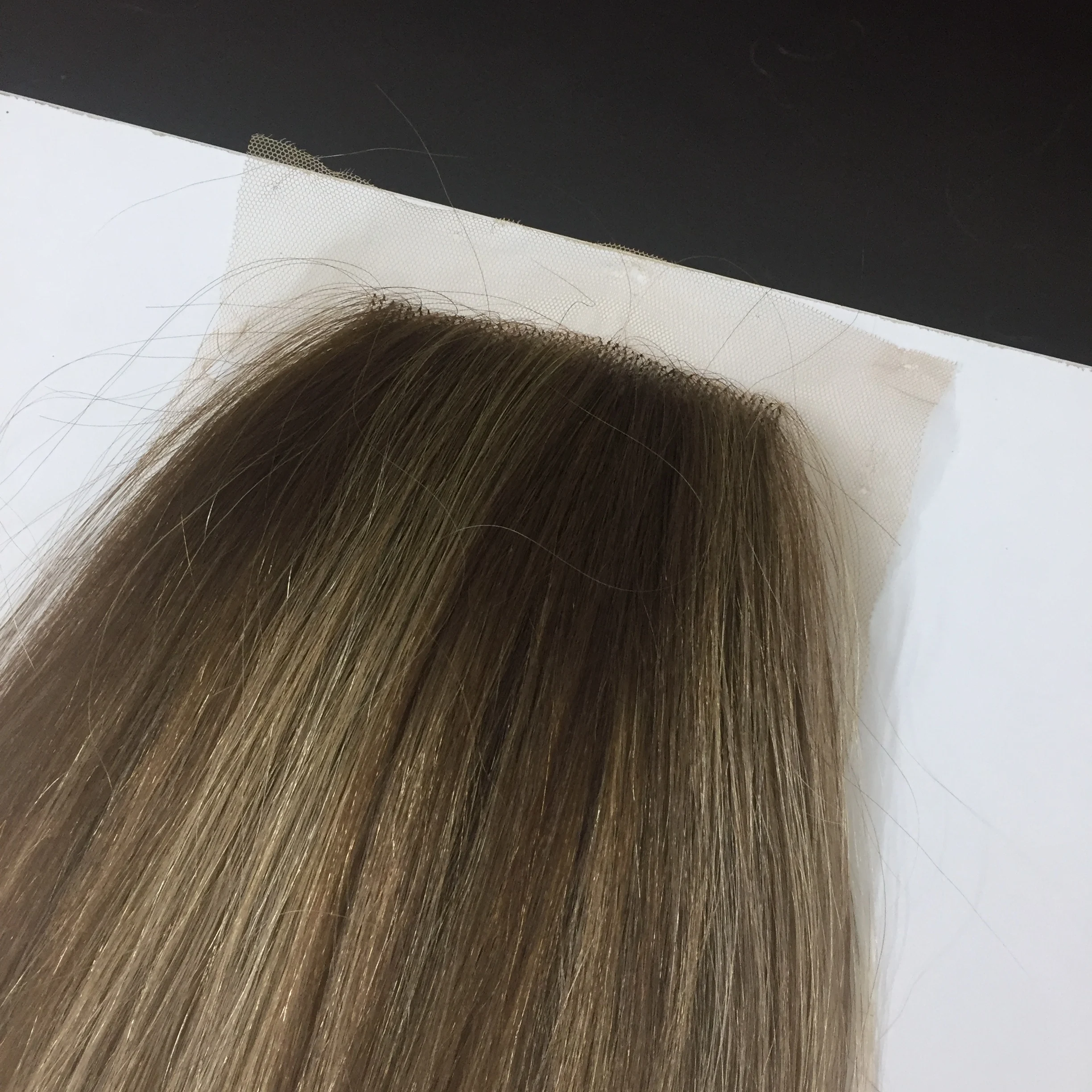 High Quality Grade 9A virgin hair genius weft closure piano color human hair Virgin Remy Human Hair From Vietnam