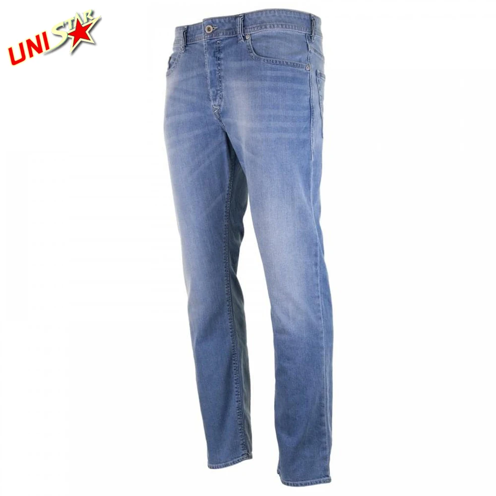 Skinny Ripped Fancy Unbranded Biker Jeans 2 OEM Denim Designer Wholesale Authentic Men Monkey White Bleach Light Western STREET
