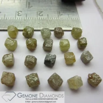 Natural Uncut Congo Cube Diamonds From Direct manufacture, Natural Rough Diamonds Cube
