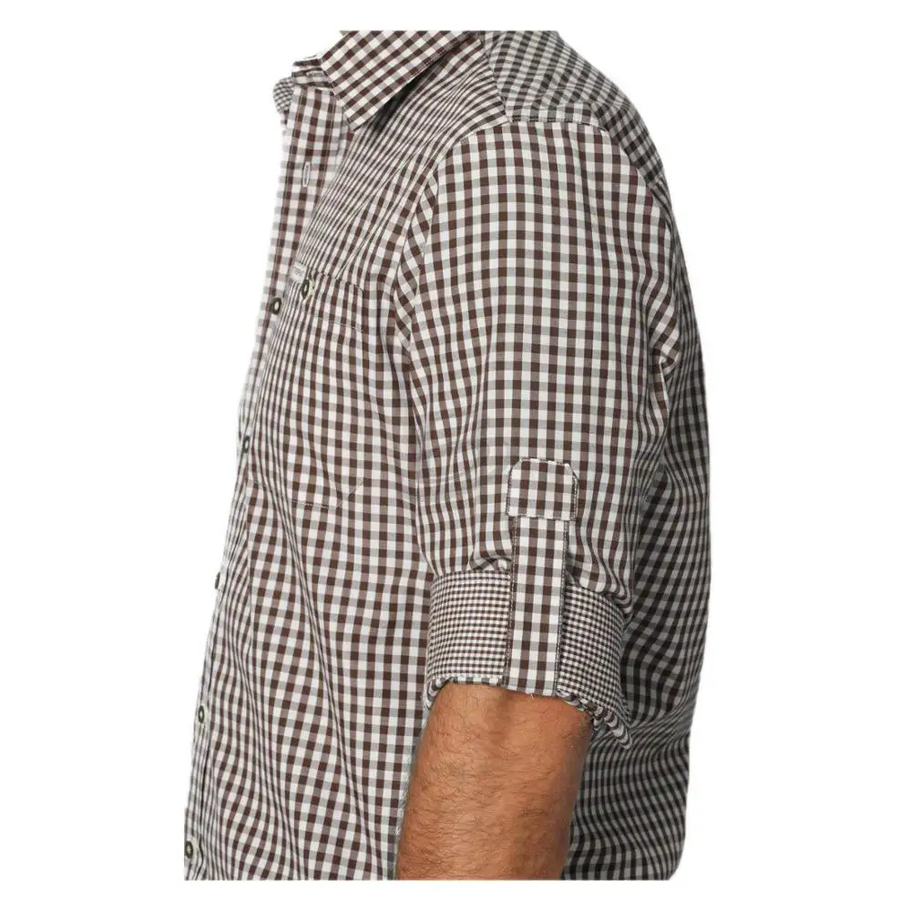 Traditional German Bavarian Oktoberfest Lederhosen Trachten Checked shirt (Oktoberfest traditional shirt long sleeve)