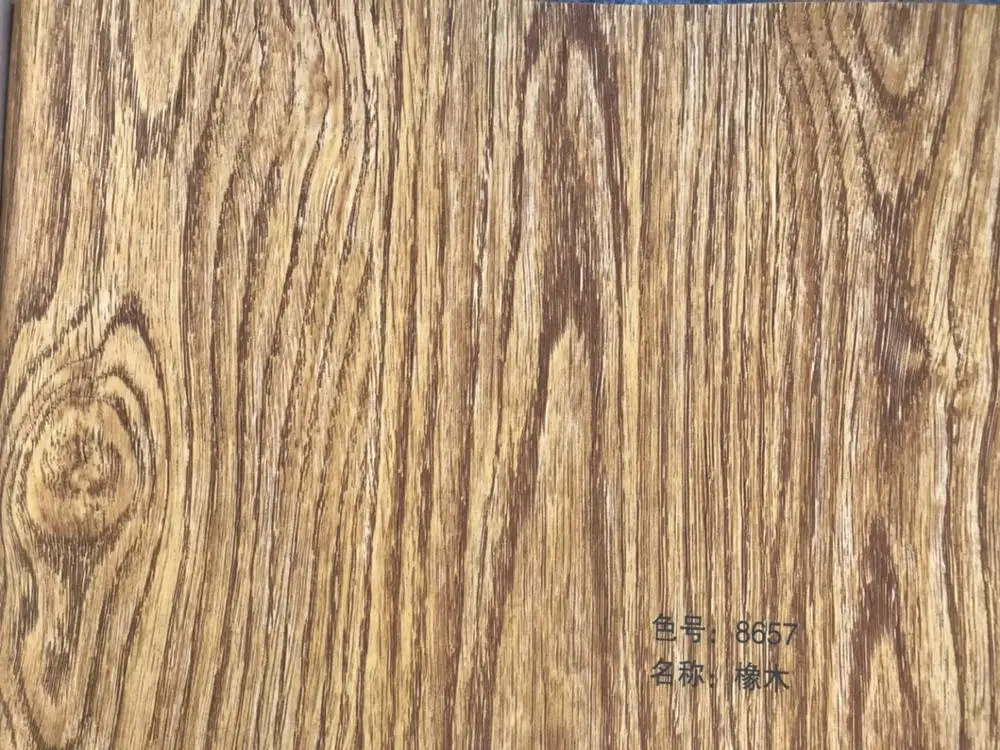 aluminium profile door using  wood grain transfer film paper for sublimation