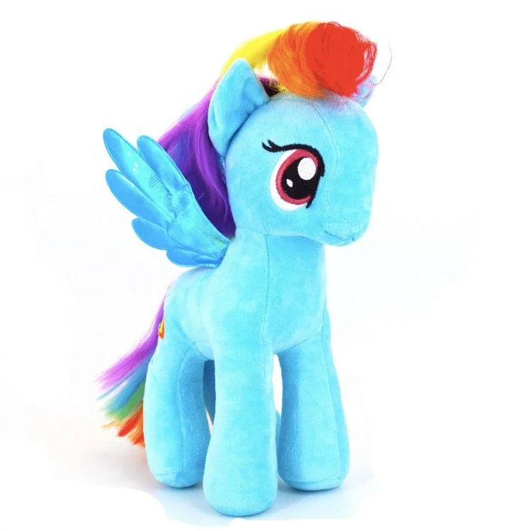 custom Stuffed black big unicorn giant plush stuffed animal soft party toys for girls