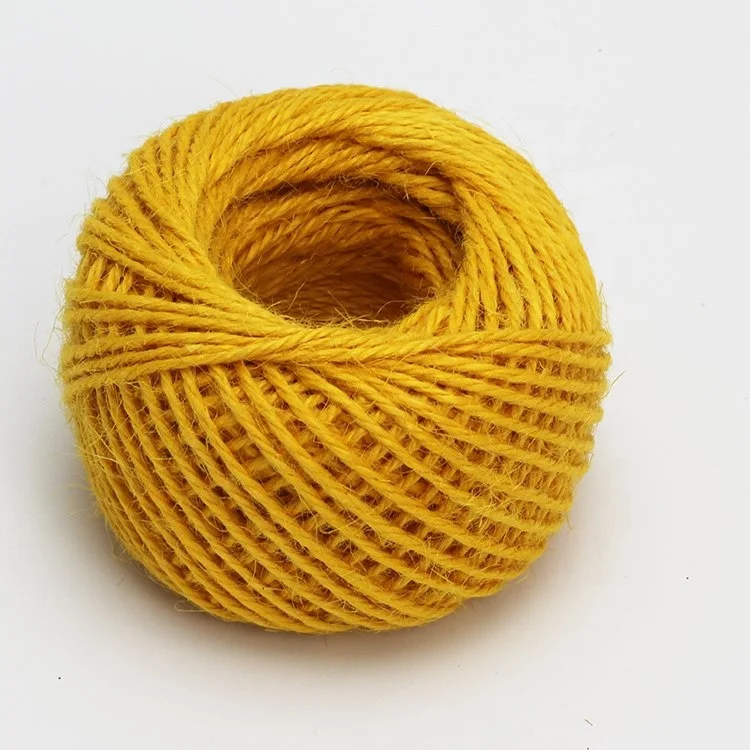 
Dyed Color Twisted Jute Twine 