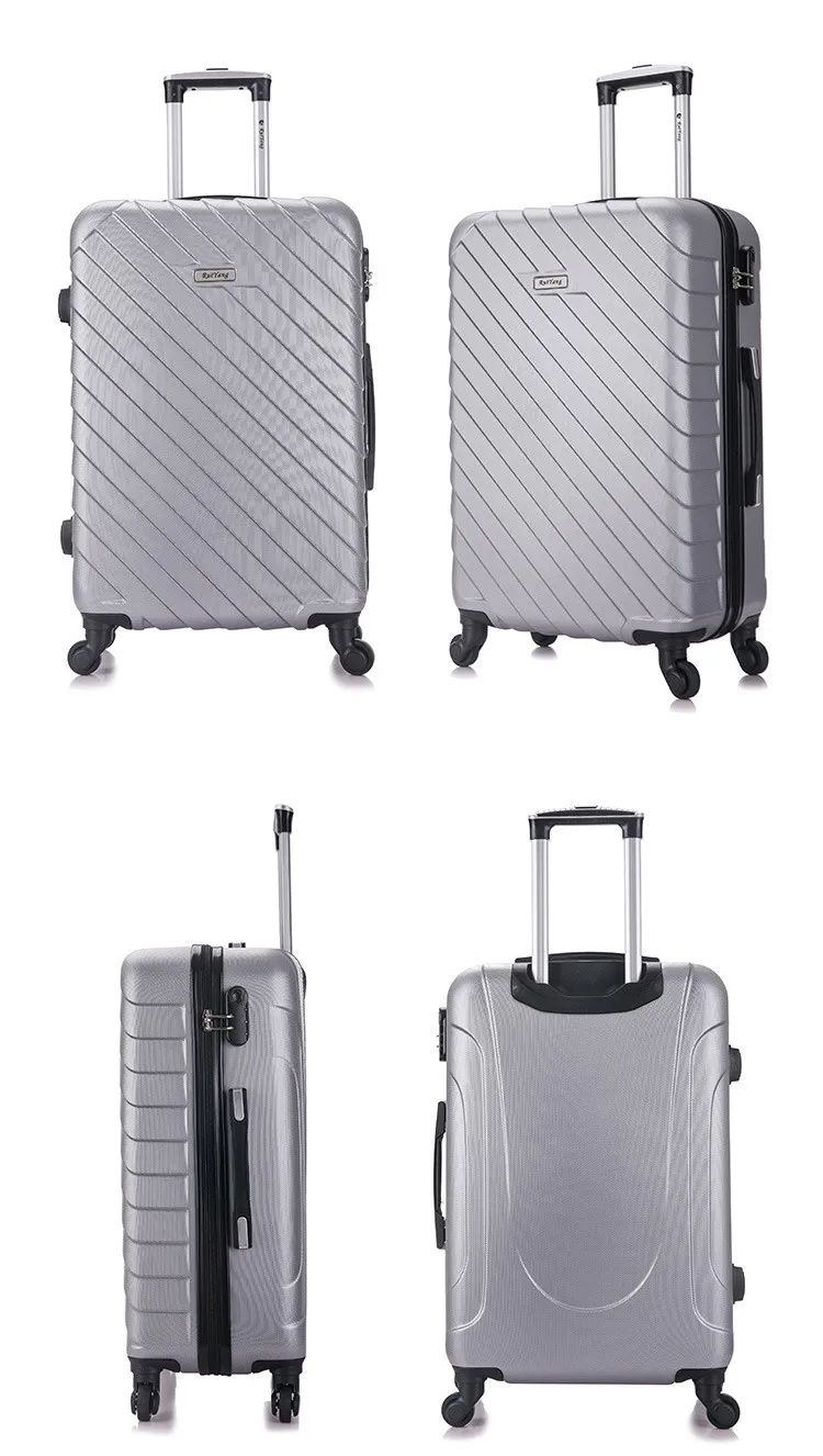 Customize Travel Trolley Case Bag Carry On Suitcase Luggage abs hard luggage