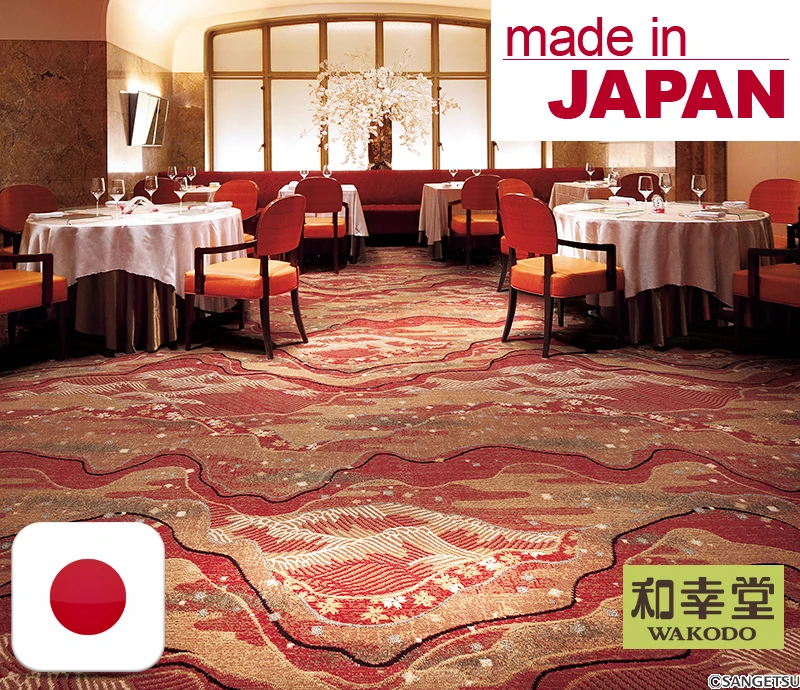 Sangetsu Colortec Carpet, Japanese Brands , Traditional Designs ,Made in Japan, Sample Available