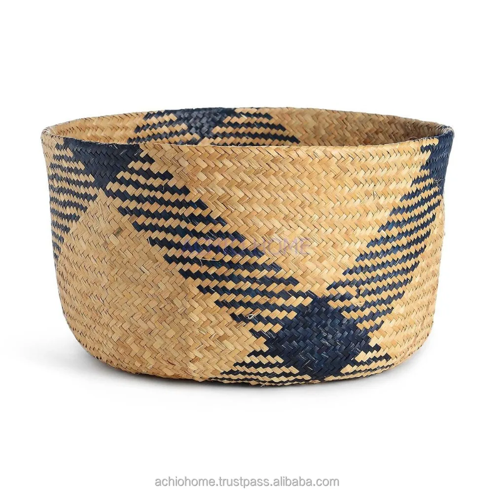 Spring/summer 2018 high quality nature bamboo basket SS201813 ACHIO Vietnam manufacturer SGS, INTERTEK (skype: rock4h)