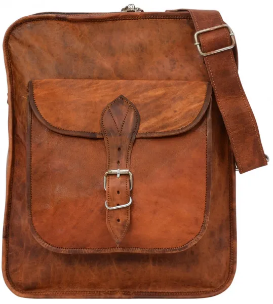 Hot Sell Vintage designer handmade genuine leather tablet bag For Sale At Discount Price