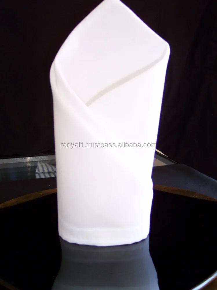 100% MJS Polyester Napkins And Table Linens With Premium Quality And Bulk Use Available In Wholesale