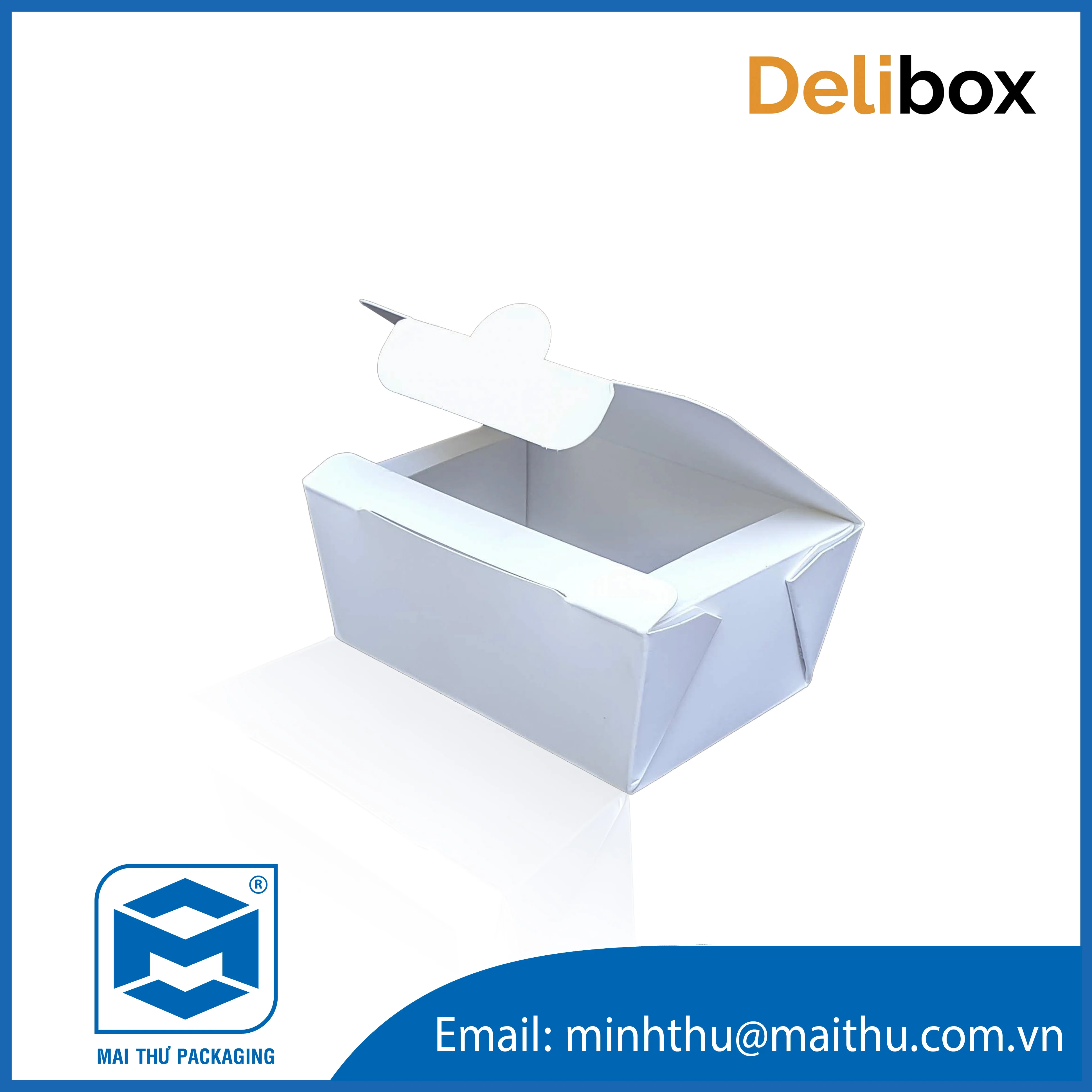 
deli containers paper food packaging box for fruit salad disposable 