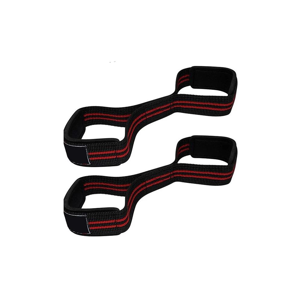 Heavy Duty Weight Lifting Figure 8 Straps