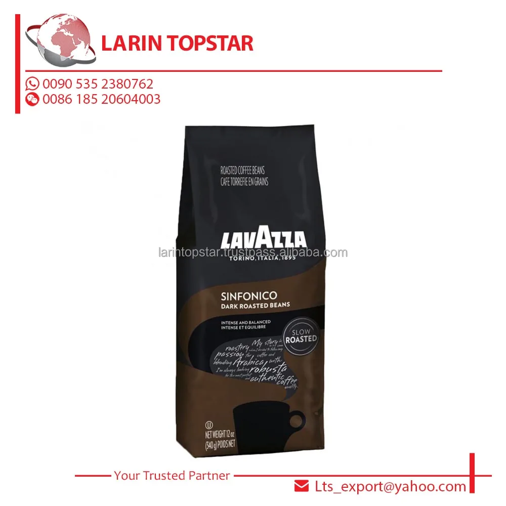 Кофейные зерна lavgirl Sinfonico, темные жареные кофейные зерна