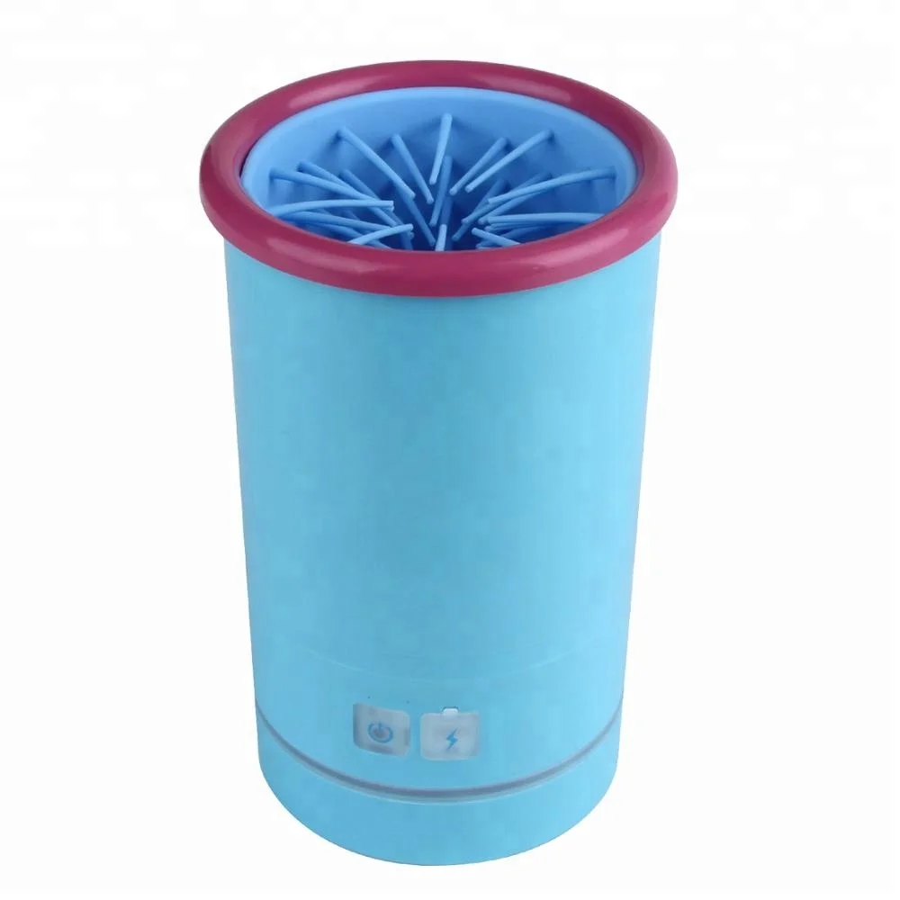 Cute Pet Automatic Pet Dog Feet Paw Washer Cleaner