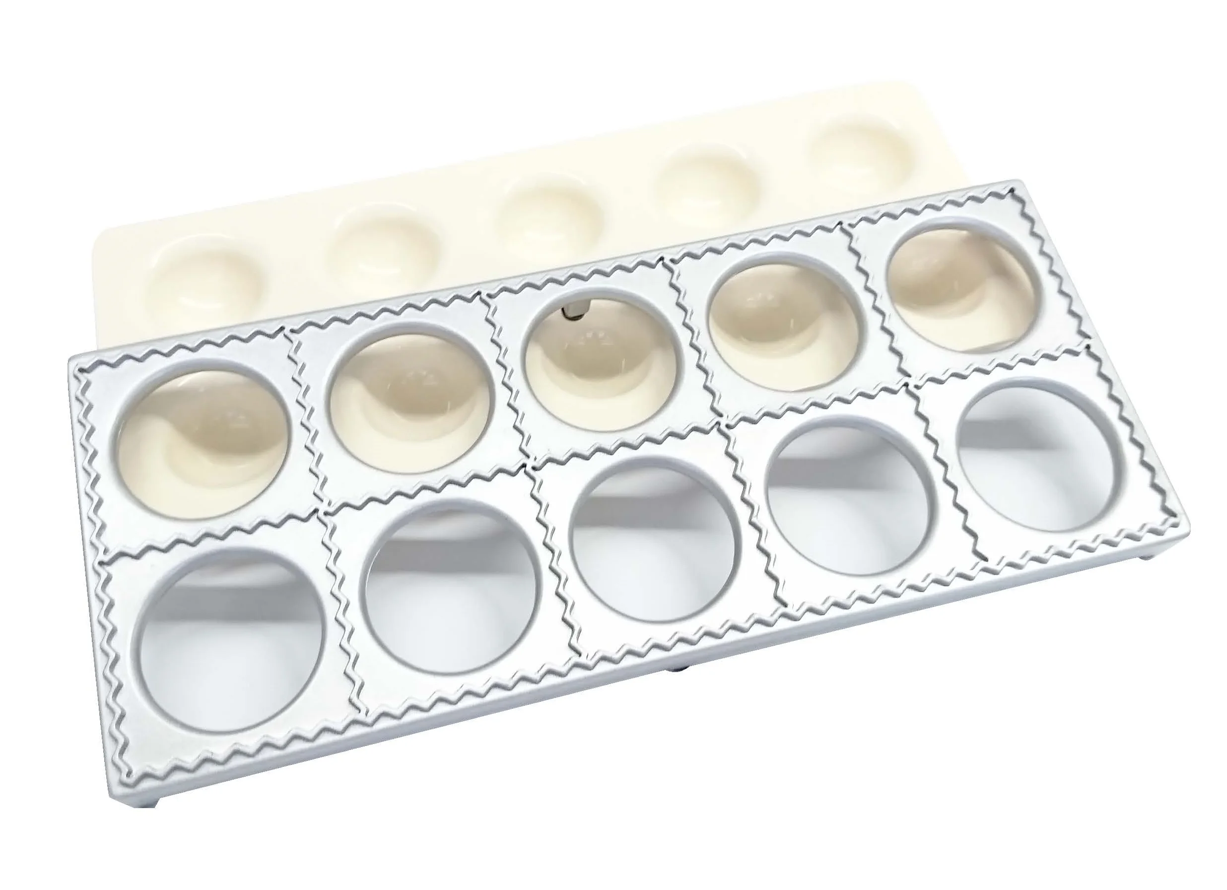 Профессиональный кухонный гаджет из нержавеющей стали, прочный лоток для равиоли, кондитерские инструменты