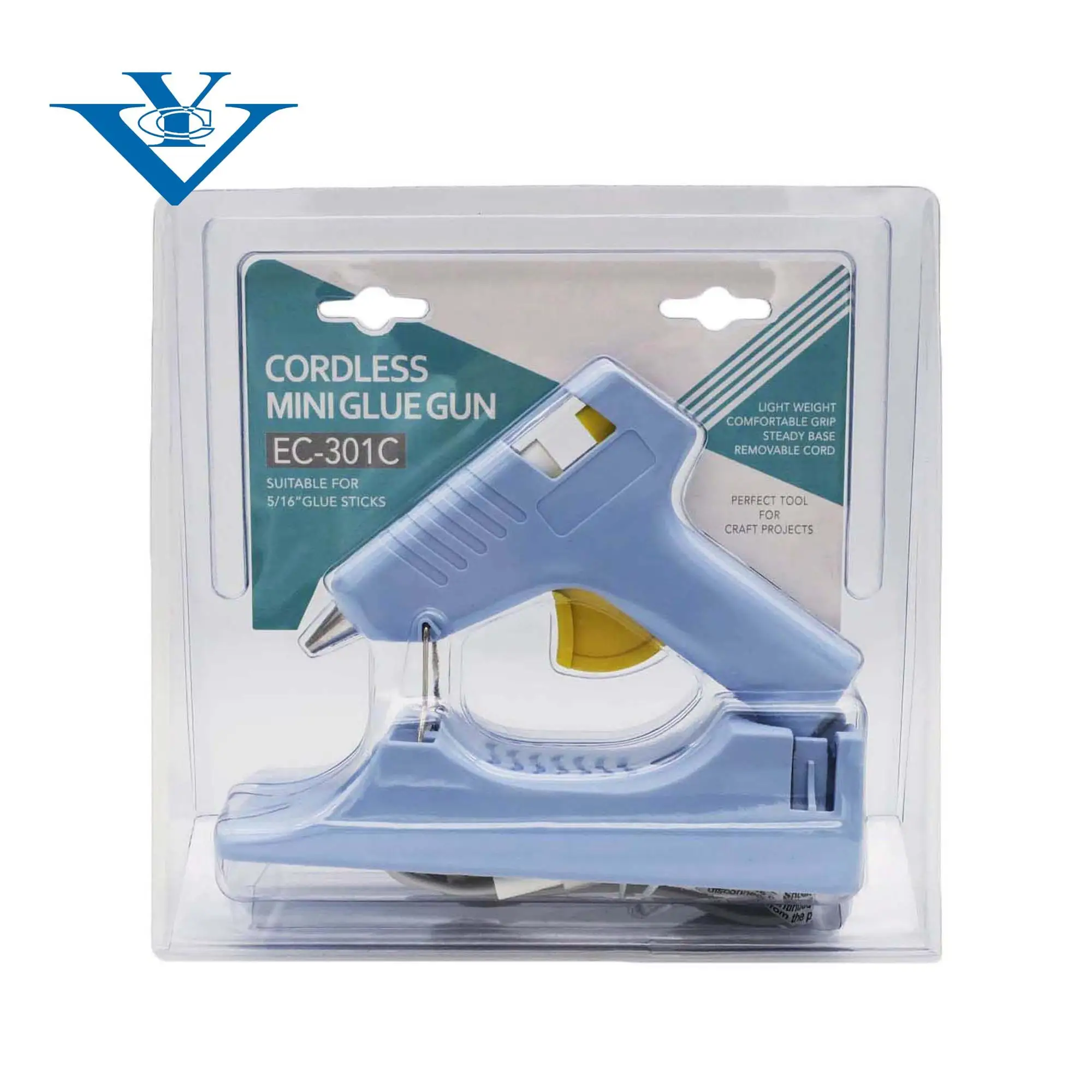 10W Cordless Hot Melt Glue Gun for Crafts repair