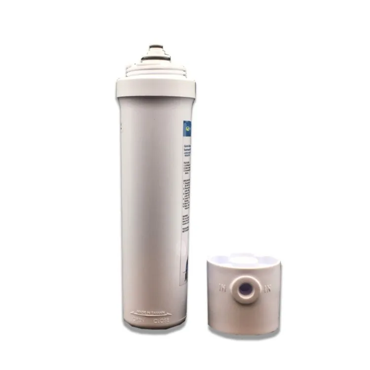 Quick change and automatic shutoff PP water filter
