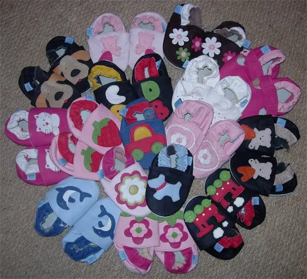 
Wholesale Cheap Baby Shoes Soft Leather Children Slippers 