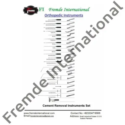 Набор ветеринарных долото с лезвием