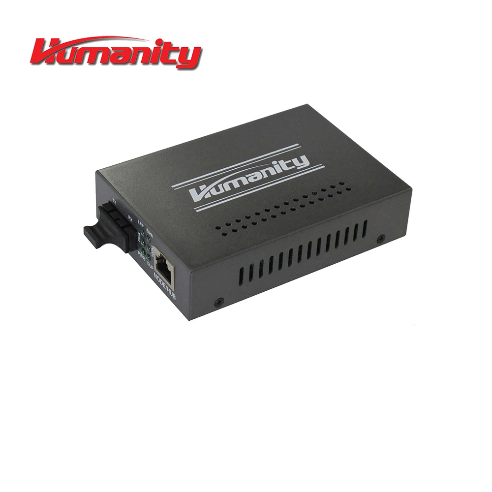 HM-T100B человеческие 10/100M Ethernet оптоволоконный медиа-конвертер