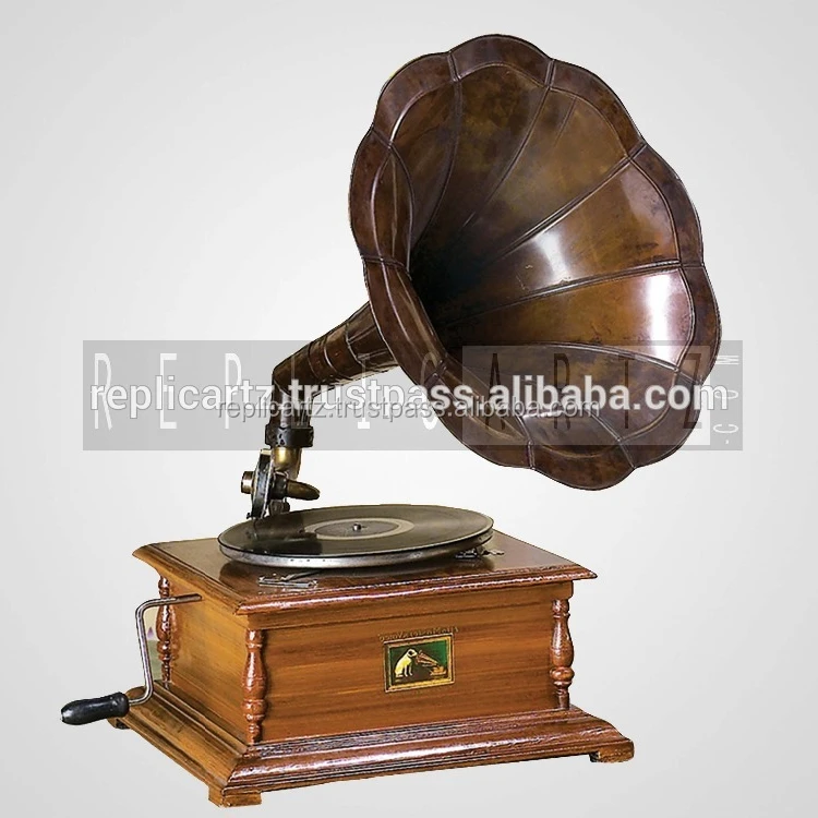 High Quality Gramophone Vintage Record Players Retro Gramophone