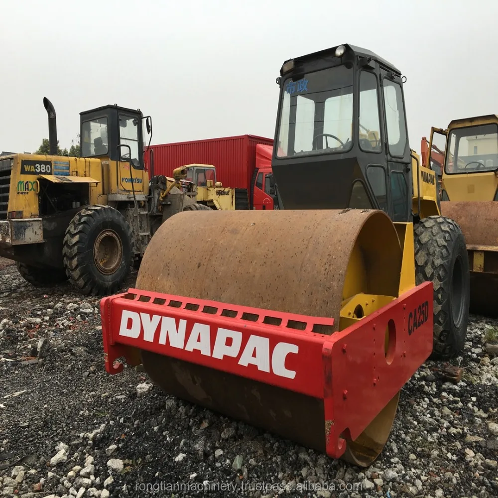 Dynapac ca25d road roller for sale, Japan used Dynapac road roller CA25D CA30D, single drum roller compactors