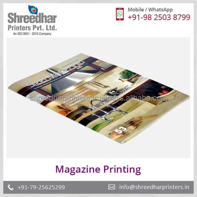 Quick Magazine Printing and Shipping.