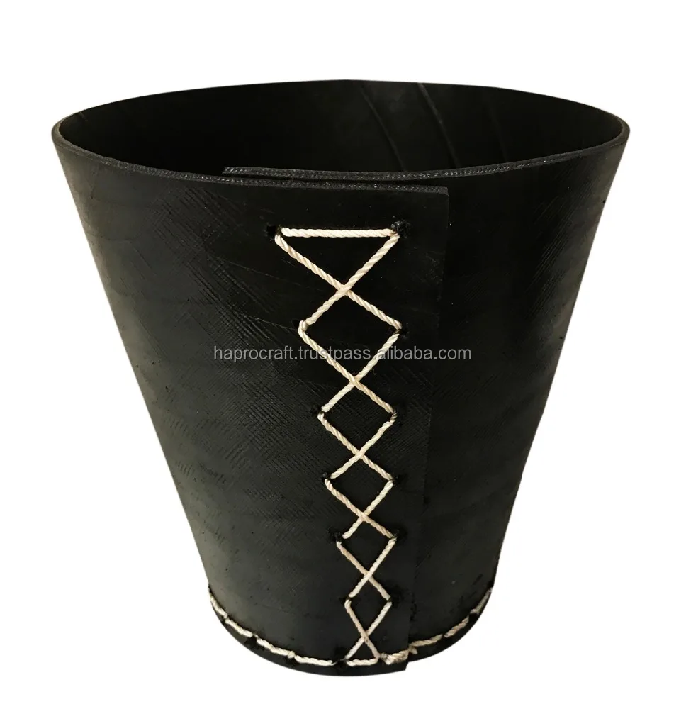 Recycled tire rubber planters pots with large size, for garden supplies, for wholesale products