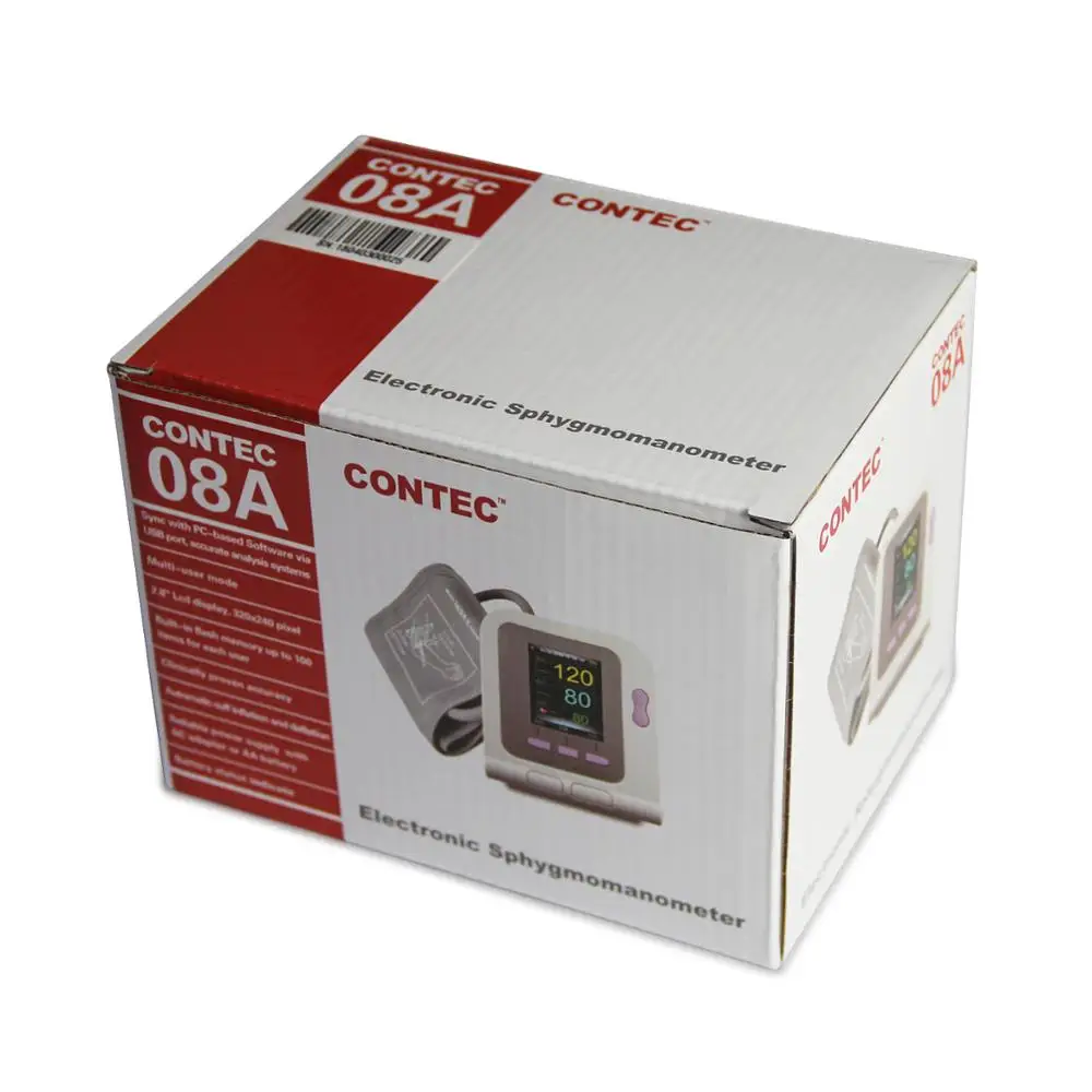 CONTEC08A BT Medical portable blood pressure meter digital arm BP Monitor
