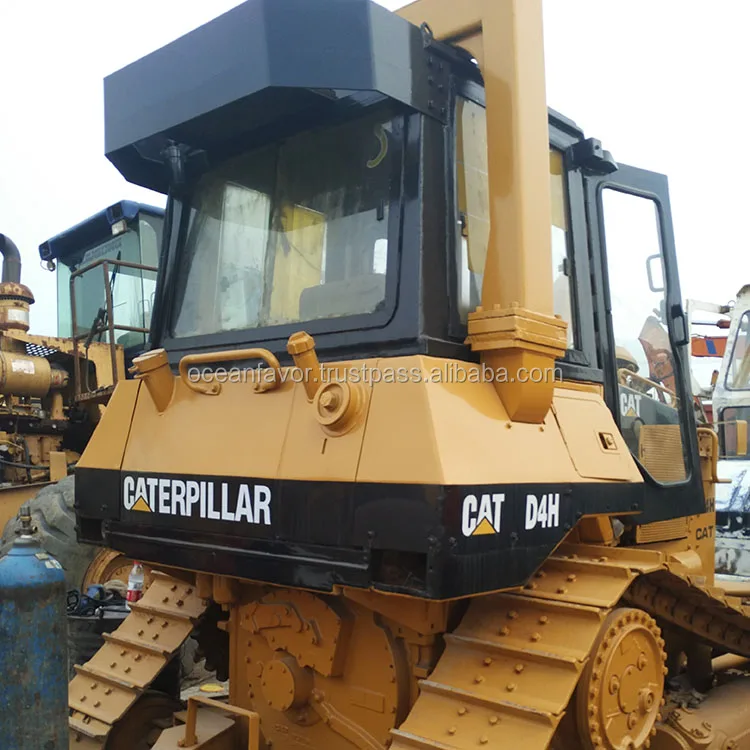 Japan original  Caterpillar D4H crawler bulldozer on sale, CAT mini dozer D4H for construction machinery