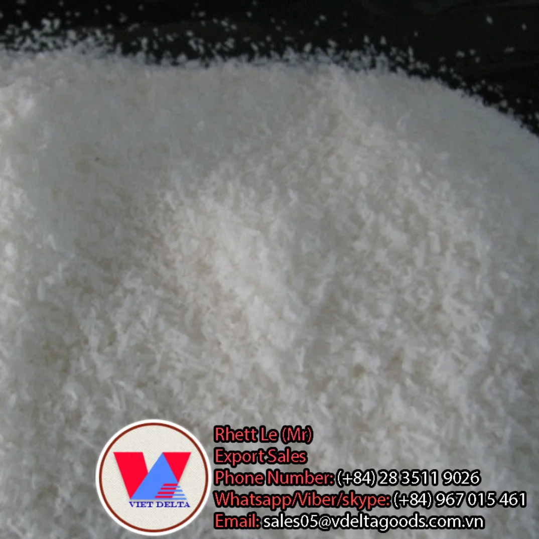 Сушеный измельченный кокос, осушенный кокос с высоким содержанием жира, осушенный кокос из Вьетнама, мисс Люси + 84 929 397 651