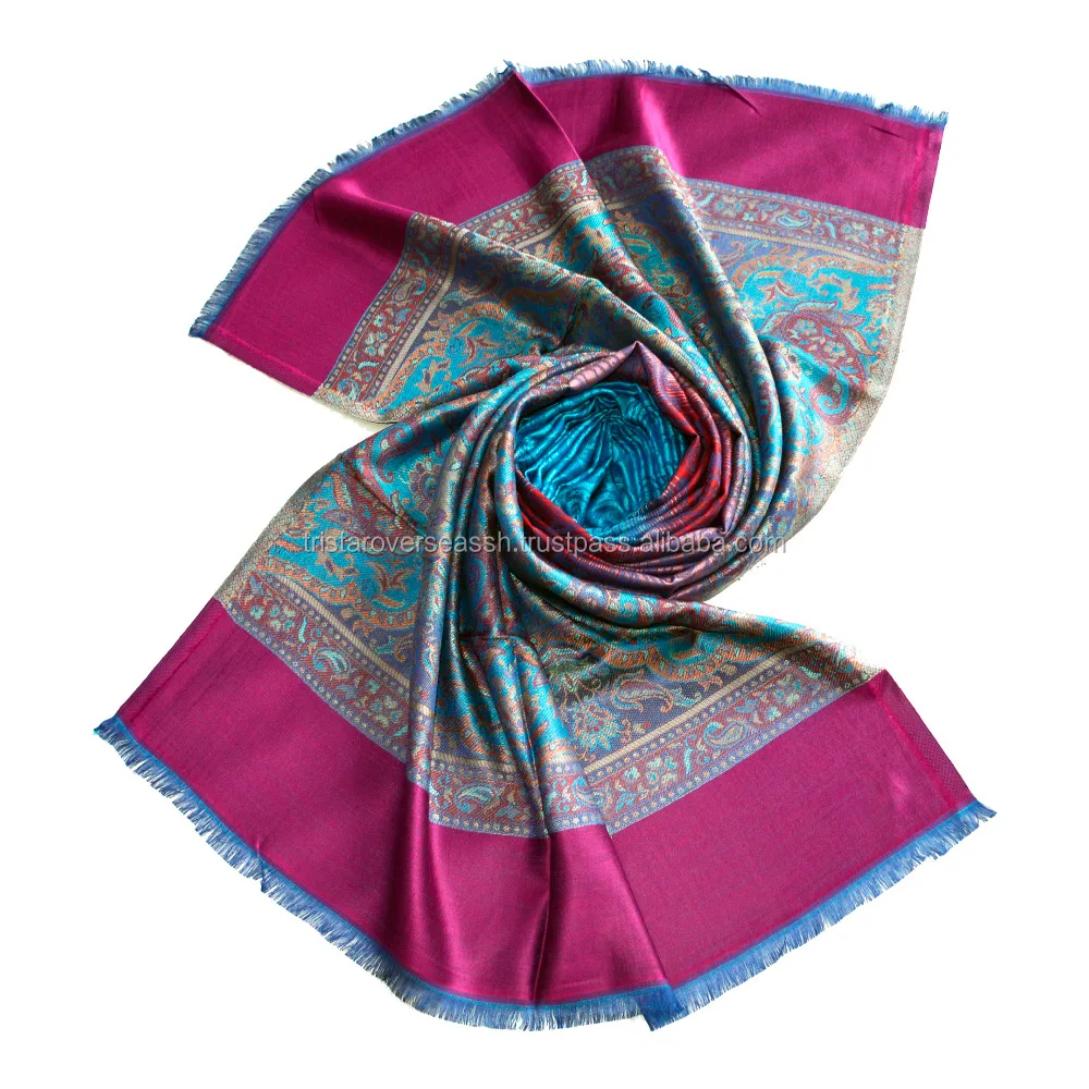 fine quality scarf with feel like silk made with pure micro modal yarn