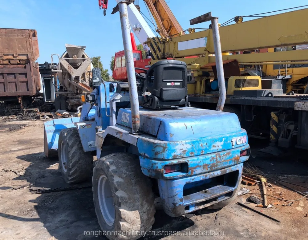 Low Price and High Quality Hydraulic Wheel Loader TCM 806 from Japan in stock for hot sale